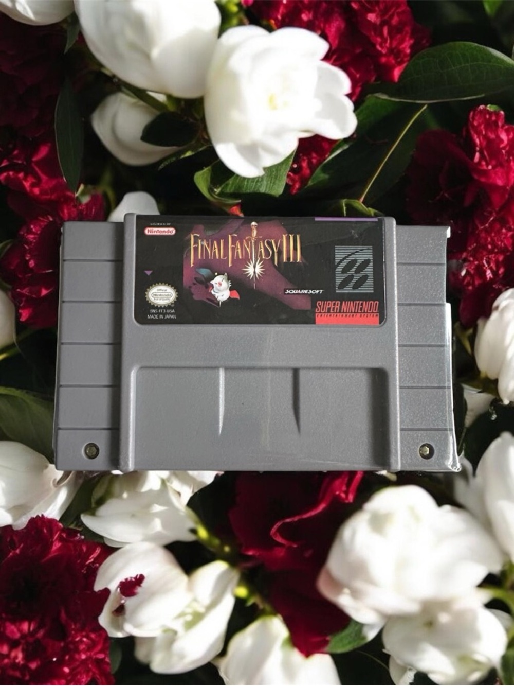 Nintendo Super Nintendo Final Fantasy III Cartridge - Gray